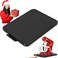 Whaleme Kitchen Appliance Sliding Tray Coffee Maker Sliding Caddy with Rolling Wheels Under Cabinet Countertop Storage Organizer Moving Slider Extra Deep for Kitchenaid Stand Mixer Air Fryer Toaster B