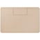 Famous Dino The Original Under Sink Mat Silicone Waterproof mat Trimmable Easy to Clean Kitchen cabinet liner Under sink protector mats Drip Tray with Lip 34 x 22 or smaller Beige