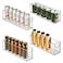 iDesign Small Stackable Storage Bins with Handles for Pantry or Fridge Set of 4 Clear Made in USA