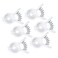 Chef Craft Select Plastic Bread and Bagel Clip 6 Piece Set White