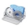 Consumest Sponge Holder for Kitchen Sink Movable Sink Caddy for Countertop Organizer 304 Stainless Steel Sponge Holder with Detachable Drip Tray for Kitchen AccessoriesSilver