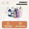 Joymeezo Clear Plastic Storage Bins6 Pack Large Pantry Organizers and Storage Containers for Kitchen Bathroom UnderSink Office Closet Garage Freezer and Snack