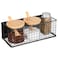 OUNONA Wire Mesh Magnetic Storage Basket Trash Container Desk Tray Office Organizer for Refrigerator Microwave Oven Magnetic Surface Kitchen Office Black