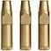 OakMsOik Mini Powder Dispenser with LeakProof Silicone Seal 3Pack Aluminum Vials Portable Spice Container with Funnel TravelFriendly