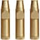 OakMsOik Mini Powder Dispenser with LeakProof Silicone Seal 3Pack Aluminum Vials Portable Spice Container with Funnel TravelFriendly