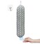 SYIPO Wall Mount Plastic Grocery Bag OrganizerHolderWashable Shopping Bags CarrierStorage Dispenser for Home Kitchen Travelling Free Adjustment with Drawstring Large Gray 22x9