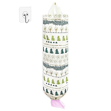SYIPO Plastic Bag Holder Reusable Grocery Bag Organizer Wall Mount Squirrel 1 Pack 157in x 98in