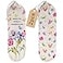 WELLBANEE 2PCS Butterfly Plastic Bag Holder for Kitchen Essentials Reusable Hanging Grocery Bag Organizer Washable Large Grocery Trash Garbage Bags Storage Dispenser Butterfly Kitchen Decor