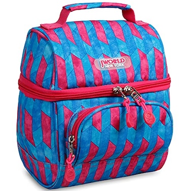 J World Corey Kids Lunch Bag Insulated LunchBox for Boys Girls Nordic