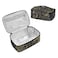Bolaz Small Insulated Lunch box Portable Soft Bag Mini Cooler Thermal Meal Tote Kit with Handle for Work SchoolGold Koi Fish on Black Background