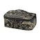 Bolaz Small Insulated Lunch box Portable Soft Bag Mini Cooler Thermal Meal Tote Kit with Handle for Work SchoolGold Koi Fish on Black Background
