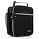 CARBATO Lunch Bag Durable Insulated Lunch Box Reusable Adults Tote Bag Lunch Bag Durable Reusable for Adults BlackWhite