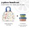 Fit & Fit Fresh Cromwell Cinch Lunch Bag for Women Insulated Lunch Box with Containers