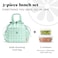 Fit &amp; Fit Fresh Cromwell Cinch Lunch Bag for Women Insulated Lunch Box with Containers