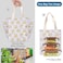 iknoe Insulated Lunch Bag for Women Adults 9L Foldable WideOpen Cooler Bag with Pockets Leakproof Portable for Picnic Office BeachOmelette