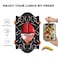 Joymee Insulated Lunch Bag For Women Reusable Leakproof Love Heart
