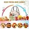 TIECHI Cute Lunch Bag for Women Insulated Lunch Bag for Men Leakproof Thermal Lunch Box Cool Bag for Work Picnic Outdoor Light Coffee