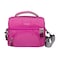 Bentgo Deluxe Lunch Bag Durable and Insulated Lunch Tote with Zippered Outer Pocket Internal Mesh Pocket Padded Adjustable Straps 2Way Zippers Fits Most Lunch Boxes Purple