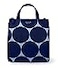 kate spade Kate Spade New York Portable Soft Cooler Lunch Bag with Silver Insulated Interior Lining and Storage Pocket Joy Dot