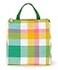 kate spade new york Portable Soft Cooler Lunch Bag Thermal Tote with Insulated Interior Lining and Storage Pocket Lunch Tote for Women Spring Plaid