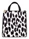 kate spade new york Portable Soft Cooler Lunch Bag Thermal Tote with Insulated Interior Lining and Storage Pocket Lunch Tote for Women Modern Leopard