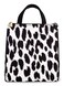 kate spade new york Portable Soft Cooler Lunch Bag Thermal Tote with Insulated Interior Lining and Storage Pocket Lunch Tote for Women Modern Leopard