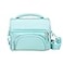 Bentgo Deluxe Lunch Bag Durable and Insulated Lunch Tote with Zippered Outer Pocket Internal Mesh Pocket Padded Adjustable Straps 2Way Zippers Fits Most Lunch Boxes Coastal Aqua