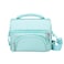 Bentgo Deluxe Lunch Bag Durable and Insulated Lunch Tote with Zippered Outer Pocket Internal Mesh Pocket Padded Adjustable Straps 2Way Zippers Fits Most Lunch Boxes Coastal Aqua