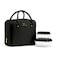 Fit & Fit Fresh Bloomington Lunch Bag for Women Insulated Large Lunch Box for Work with Containers LeakResistant StainResistant Zipper Closure Black