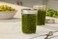 Ball Regular Mouth Glass Mason Jars with Lids and Bands Used for Canning Half Pint 8 Ounce Pack of 4
