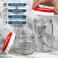 Tribello Wide Mouth Mason Jars 14 Oz 8Pack