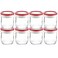 Tribello Wide Mouth Mason Jars 14 Oz 8Pack