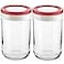 Tribello 22oz Mason Jar Wide Mouth Canning Jars Perfect To Keep Fresh All Your Homemade Smoothies Fruit Drinks And Yogurt pack of 2
