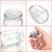 CycleMore 15 Pack 4oz Glass Mason Spice Jars Round Spice Containers with Silver Metal Caps and PourSift Shaker Lids40pcs Labels1pcs Silicone Collapsible Funnel1pack Brush and 1 Pen Included