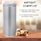 G-vital GVital Tin Canister with Airtight Lids for Loose Tea Tea Bags spices dried vegetables Large 169 ounces round container Small Kitchen for Coffee Sugar Storage Loose Leaf Tea Tin Containers 3pcs