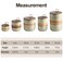 Miamolo Large Storage Containers with Lids Ceramic Coffee Container Kitchen Food Storage Jars for Spice Sugar Tea Bag Stackable Decorative Jars for Counter 61 floz