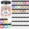 PeacePeo Plastic Jars with Lids 48 Pcs 6 OZ Slime Containers with Screw On Lids Clear Round Plastic Storage Jars Refillable Container Jar for Travel Storage Home Kitchen Food