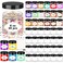 PeacePeo Plastic Jars with Lids 48 Pcs 6 OZ Slime Containers with Screw On Lids Clear Round Plastic Storage Jars Refillable Container Jar for Travel Storage Home Kitchen Food