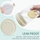 Xyptorix 16 oz Overnight Oats Containers with Lids 4Pack LeakProof Wide Mouth Mason Jars Separate Compartments for FruitsNuts Airtight Glass Jars for Chia Pudding Yogurt Parfait and Salad