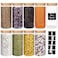 DHSBTLS Glass Food Storage Containers Jars with Airtight Bamboo Lid 30 oz 8 pcs 890 ml Pantry Organization Jar Glass Terrarium with Lid Spice Flour and Sugar Container Canister Set for Kitchen Counter
