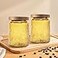 Prettidecor 2 Pack Glass Storage Jar with Bamboo Lid 237 FL Oz Kitchen Glass Food Storage Containers for Candy Coffee Tea Beans OatsFlour Grains