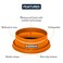 Ruffwear Bivy Collapsible Dog Bowl Waterproof Welded SingleWall Fabric Ultralight Portable FoldFlat NonSlip Bottom Accessory Loop Reflective Trim 60 fl oz 18 L Salamander Orange Medium
