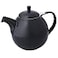 FORLIFE Curve Teapot with Infuser 45Ounce Black Graphite