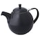 FORLIFE Curve Teapot with Infuser 45Ounce Black Graphite