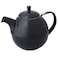 FORLIFE Curve Teapot with Infuser 45Ounce Black Graphite