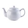 Price & Price Kensington White 6cup Teapot