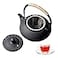 HwaGui Hwagui Japanese Cast Iron Teapot With Stainless Steel Infuser For Loose Leaf Tea And Teabags Cast Iron Tea Kettle Stovetop Safe 600ml20oz