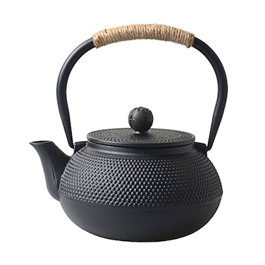 HwaGui Hwagui Cast Iron Teapot With Stainless Steel Infuser For Loose Leaf Tea And Teabags Cast Iron Tea Kettle Stovetop Safe 800ml27oz