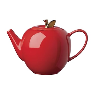 kate spade Kate Spade New York Knock On Wood Apple Teapot one size Red