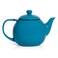 Sweese Teapot Porcelain Tea Pot with Stainless Steel Infuser Blooming Loose Leaf Teapot 27ounce Steel Blue